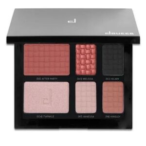 New Sealed Doucce On The Go Palette - 4 Eyeshadows; 1 Highlighter; 1 Blush